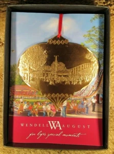 WENDEL AUGUST FORGE KENNYWOOD THUNDERBOLT BRONZE CHRISTMAS HOLIDAY ORNAMENT - Picture 1 of 4