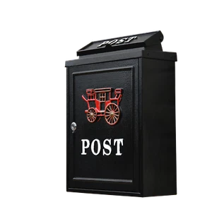 "Royal Carriage" Wall Mounted Post Box - Picture 1 of 1