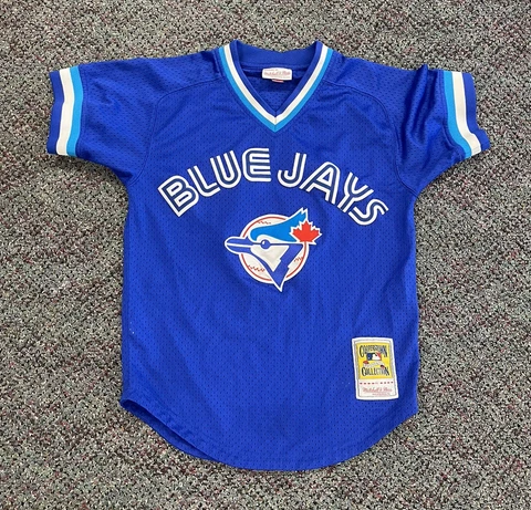 Toronto blue jays roberto alamar jersey size small mitchell and ness baseball BP Cover