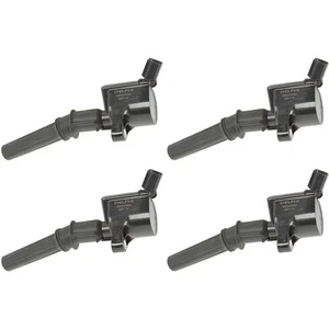 SET-DELGN10164-4 Delphi Set of 4 Ignition Coils for F350 Truck F150 E350 Van - Picture 1 of 12