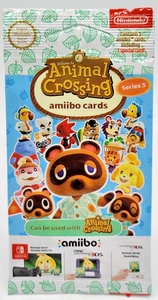Nintendo Animal Crossing Amiibo Series 5 Character Card Pack - AUS IMPORT - Picture 1 of 4