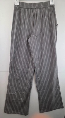 Aerie женщин XXS серый в тонкую полоску фланелевые брюки PJ брюки новый с Ярлыками $44,95 - Изображение 1 из 3