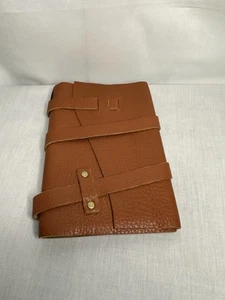 Portland Leather Goods Refillable Wrap Journal Braun Leder Neu - Bild 1 von 5