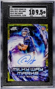 2024 Topps Chrome Cosmic Caleb Williams RC AUTO 31/50 Via Lattea SGC 10/9,5 - Foto 1 di 2