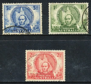 Australian 1946 Mitchell's Exploration, set of 3, used - Picture 1 of 1