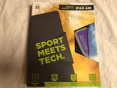 M-Edge Sneak Everyday Tablet Case iPad Air All Generations Purple Black NEW - Image 1 of 3