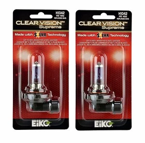 Eiko ClearVision Supreme H10 9145 42W Two Bulbs Fog Light Replace Upgrade Stock - Picture 1 of 4