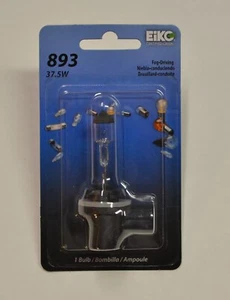 Eiko Stock 893 37.5W One Bulb Fog Light Replacement Plug Play EO Lamp Halogen - Picture 1 of 7