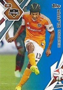 2015 Topps Major League Soccer Blue Base Parallel Card Numbered to /50 - (51-75)