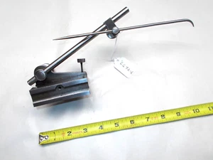 Machinist's Surface Gage 7-5/8" long Mast 9" Long Scribe, Made by Toolmaker, USA - Picture 1 of 8