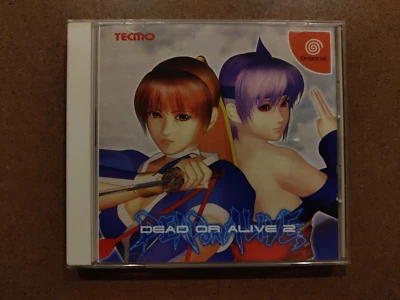 Dead or Alive 2 - Sega Dreamcast DC - NTSC-J Japan - Tecmo with Spine Card. - Image 1 of 4