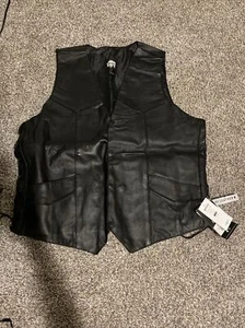 Leather Biker Vests - Picture 1 of 2