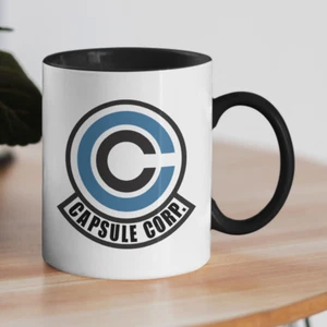 Capsule Corp Anime Ceramic Coffee Mug 11 oz - Picture 1 of 1
