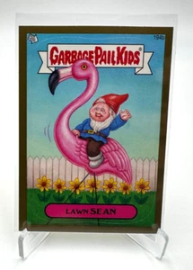 2013 Topps Garbage Pail Kids Brand New Series 3 GOLD PARALLEL Lawn SEAN #194b - Picture 1 of 7