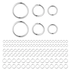 Sterling Silver Jump Rings for Jewelry Making 4mm 5mm 6mm 925 Sterling Silver... - Picture 1 of 6