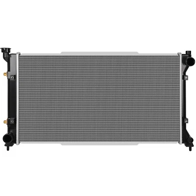 Conjunto de radiador de aluminio plateado CU1839 para Subaru Legacy 1995-1999 2,2 L 2,5 L Foto 1 de 4