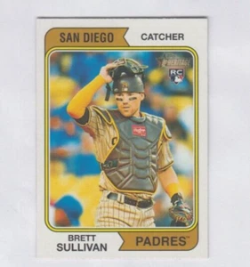 (8) Brett Sullivan 2023 TOPPS HERITAGE HIGH NUMBER ROOKIE LOT #690 PADRES - Picture 1 of 1