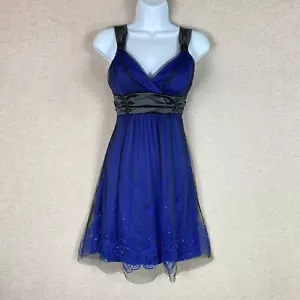 Vestido Babydoll Taboo Para Mujer Y2K Talla M Tul Cuentas Capricho Corbata Cintura Baile de graduación - Imagen 1 de 12