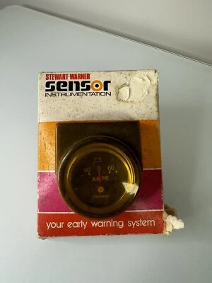 NOS Stewart Warner Sensor 82456 Amp Gauge Battery 1976 With Box - Image 1 of 4