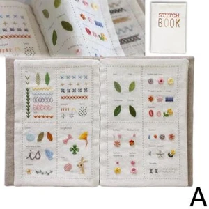 DIY Stitch Book Essentials Embroiderers Stitch Book Embroidery Sewing Book• T4O8 - Picture 1 of 14