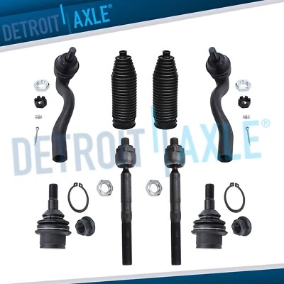 Ball Joints Inner Outer Tierods & Boot for 2011-2014 2015 Durango Grand Cherokee - Image 1 of 4