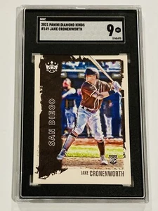 2021 Panini Diamond Kings #149 Jake Cronenworth RC Rookie SGC 9 Mint - Picture 1 of 2
