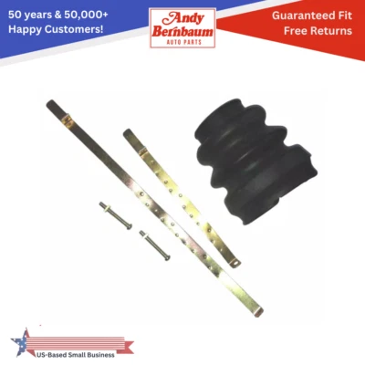 For 1957-1962 Dodge 8 Cylinder Front Auto Transmission U-Joint Boot & Clamp Kit - Image 1 of 3