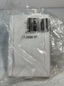 Wall Cover Face Lid 775590W ElectraValve Central Vacuum Inlet White W/ Cut Out - Picture 1 of 4