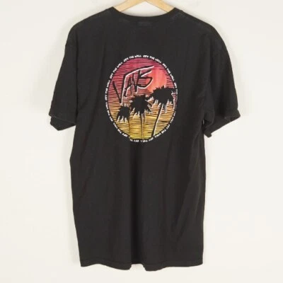 Vans Classic Fit Off The Wall negro manga corta gráfico T para hombre talla L Foto 1 de 3