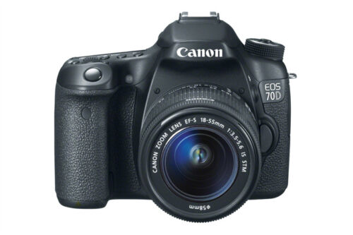 Canon+EOS+70D+20.2MP+Digital+SLR+Camera+-+Black+%28Kit+w%2F+EF-S+