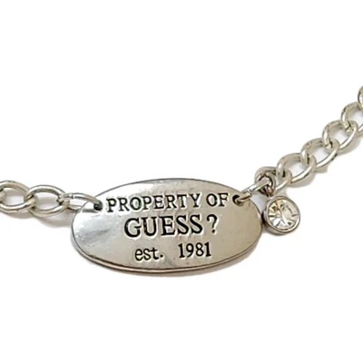 Collar de cadena de plata colgante firmado PROPERTY OF ADIVINAR 1981 vintage para mujer 16" Foto 1 de 4