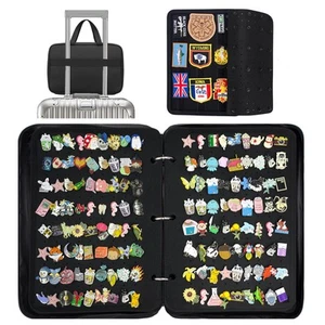 Large Capacity Portable Pin Display Bags, Pin Collection Book with Detachable... - Picture 1 of 7