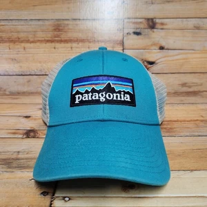 Patagonia Truckermütze blau Druckknopflasche - Bild 1 von 6