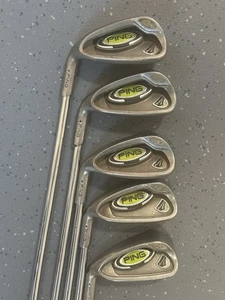 Ping Rapture Irons Blue Dot Left Handed (6,7,8,9,W ) 5 Golf Clubs FREEPOST - Picture 1 of 12