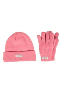 Mountain Warehouse Thinsulate Fleece Lined Kids Hat And Glove Set - Picture 1 of 71
