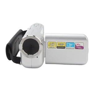 (Silver)16MP 1080P 2-Color TFT Portable Kids Video Camera Self-timer Vlogging - Picture 1 of 12