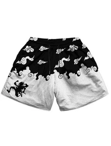 SUN GOD SHORTS (V1) HOKURO Size Large Black Shorts - Picture 1 of 8