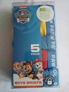 Nickelodeon Paw Patrol 5 pack Briefs SIZE 2-3 - Picture 1 of 1
