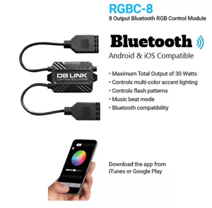 DB LINK STEUERMODUL KABELBAUM MIT 8 KABEL FÜR RGB-LEUCHTEN UND VERWENDUNG MIT HANDY - Bild 1 von 1