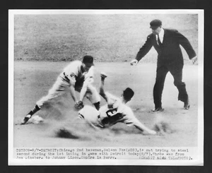 1951 Press Photo , Nelson Fox Chicago White Sox, 1959 American League MVP - Picture 1 of 2