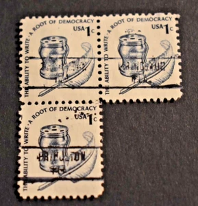 3 - 1977 US Stamps - Scott # 1581a - 1 Cent Precancels - Florida - Picture 1 of 2