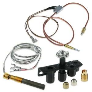 CONJUNTO PILOTO DE GAS FALCON GLP 537350004 TERMOPAR TERMOPILA FREIDORA DE PROPANO - Imagen 1 de 24