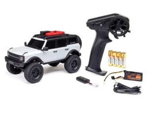 Axial SCX24 Ford Bronco Hard Body 1/24 4WD Rock Crawler, White Hard Body - Picture 1 of 4