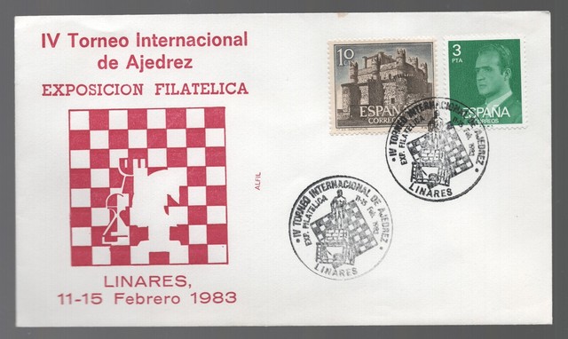 Spain 2022 Chess, Ruy Lopez de Segura FDC