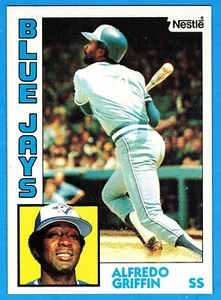 Alfredo Griffin 1984 Nestle #76 (nrmt) Toronto Blue Jays (D) - Picture 1 of 1