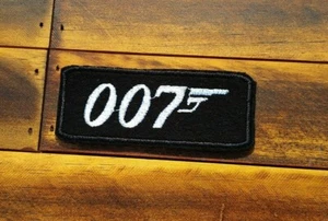 007 Parche Iron-On 007 Aplique Bordado - Imagen 1 de 6