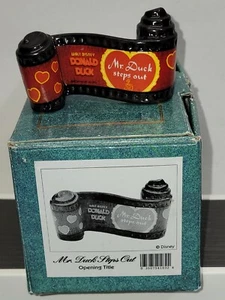 Walt Disney Classics Collection “Mr. Duck Steps Out” Title Scroll Figurine WDCC - Picture 1 of 6