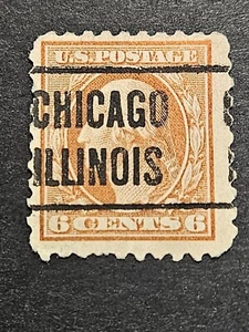 US Stamp Sc 465, 4c Washington, Precancel, Used F/VF (410K5952) - Picture 1 of 1