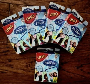 Brand New Original Disney Frozen UNO Card Game 2014 Mattel - 112 Cards - Picture 1 of 4