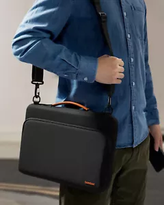 NWT! Laptop Computer Case with Plush Lining and Detachable Shoulder Strap - Picture 1 of 15